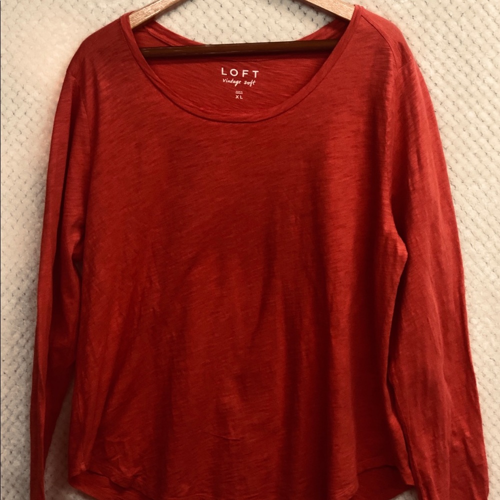 LOFT Long Sleeve Vintage T-shirt XL